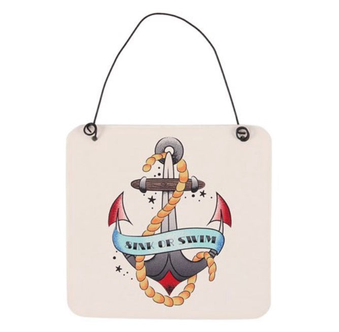 Tattoo Mini Hanging Signs