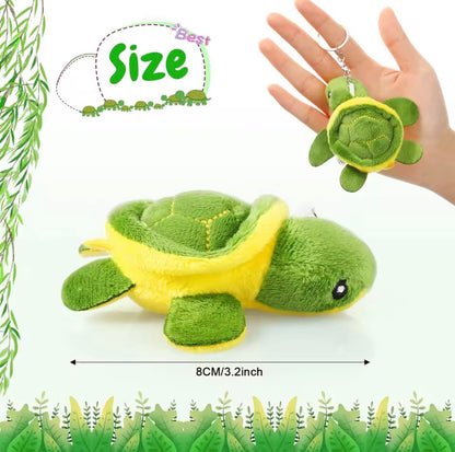 Sea Turtle Plush Keychain