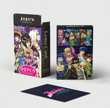 JoJo’s Bizarre Adventure Card & Sticker Set (92pc)