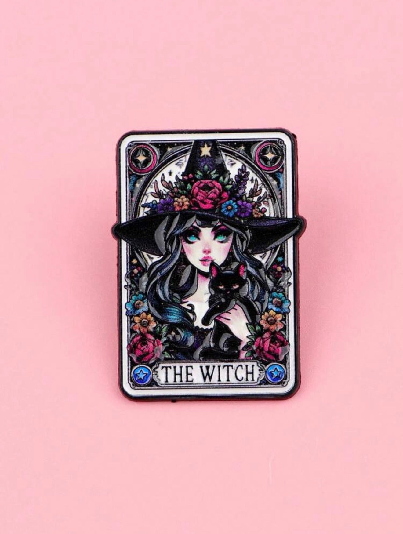 The Witch Tarot Pin Badge