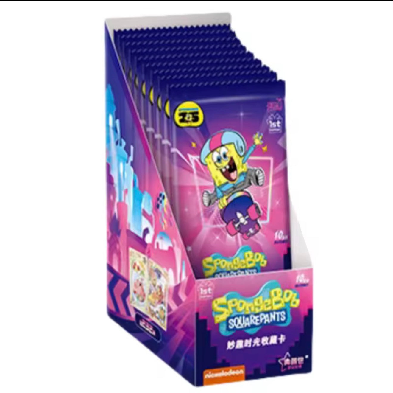 Spongebob Squarepants Fun Time Trading Card Booster Pack – Kawaii ...