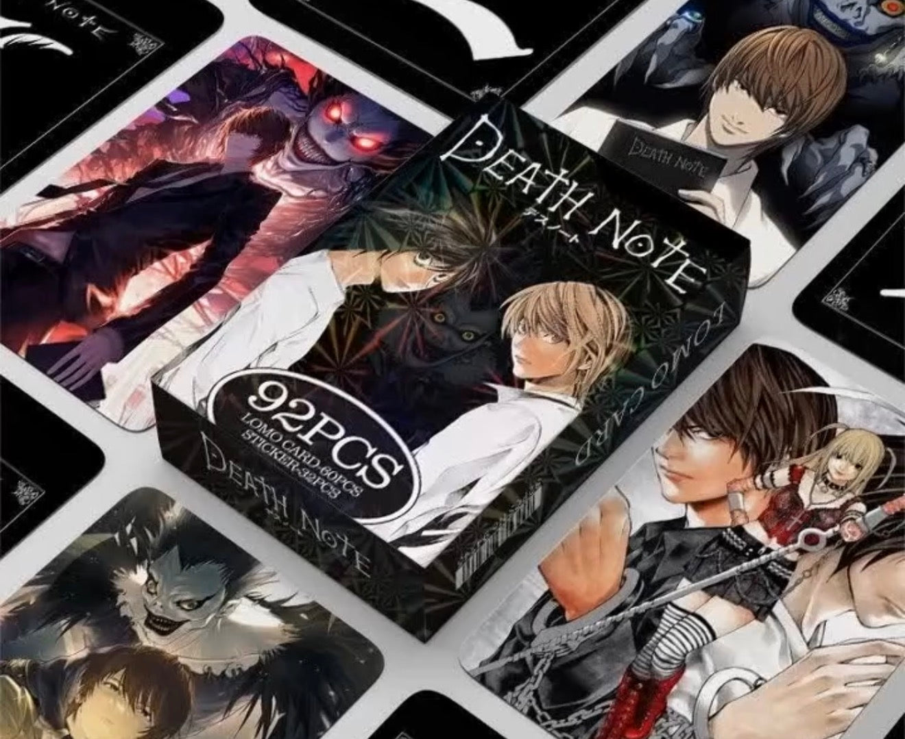 Death Note Lomo Card & Sticker 92pc Set