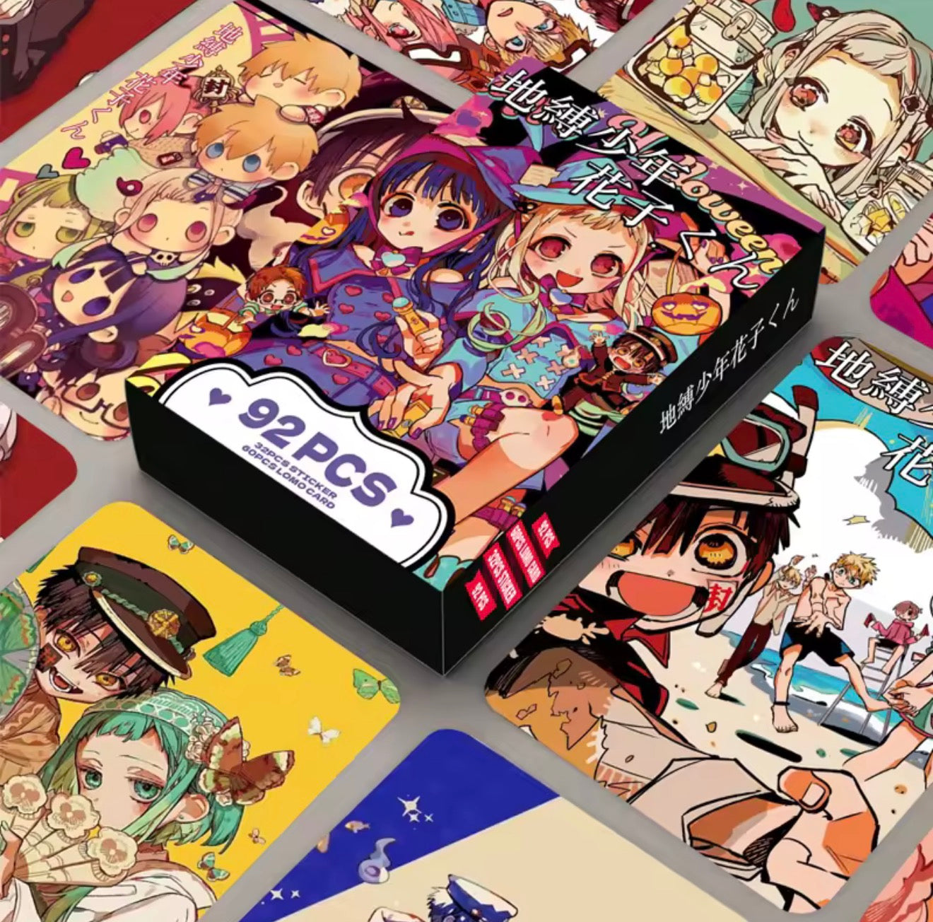 Toilet-Bound Hanako-kun Lomo Card & Sticker Pack (92pcs)