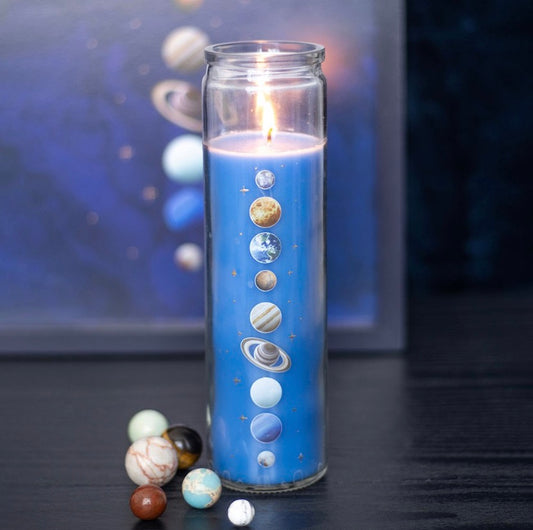 Solar System Cedar Scented Tube Candle