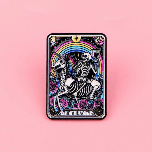 The Audacity Pin Badge