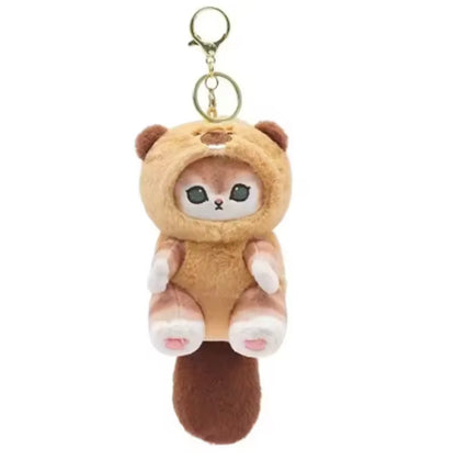 Mofusand Cosplay Plush Keychain