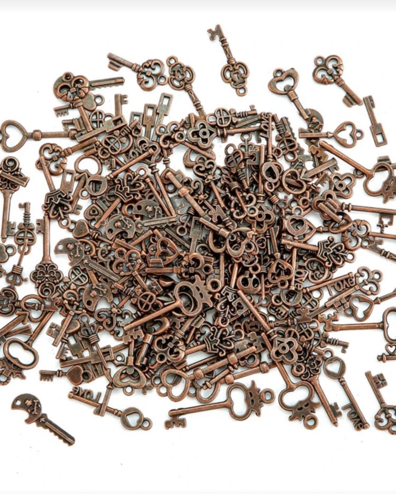 Miniature Ornamental Love Key