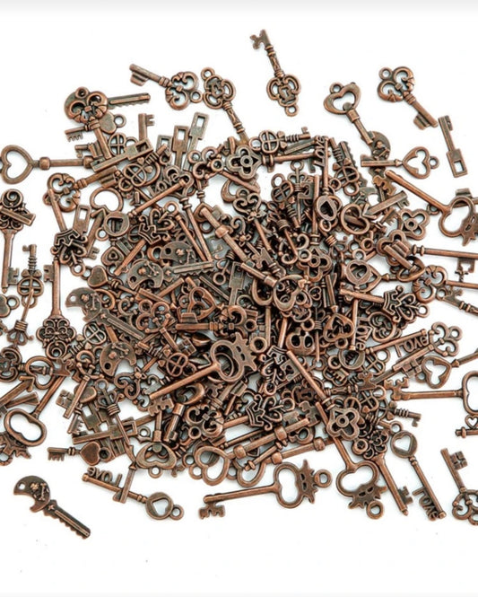 Miniature Ornamental Love Key