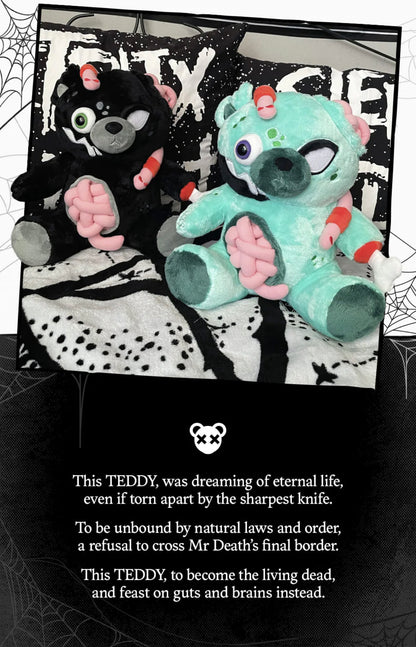 Undead Teddy: Zombieal Plush Kreeptures by Killstar