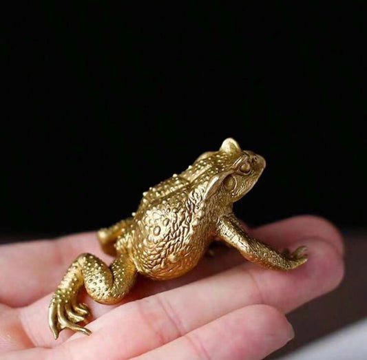 Frog Metal Figure