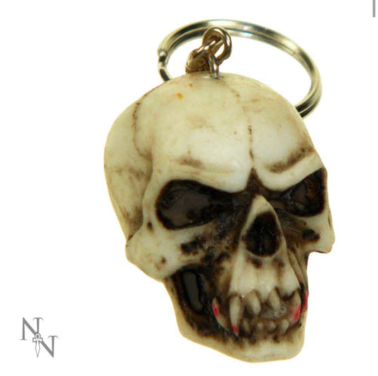 Vampire Demon 3cm Skull Keychain