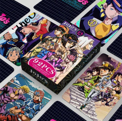 JoJo’s Bizarre Adventure Card & Sticker Set (92pc)
