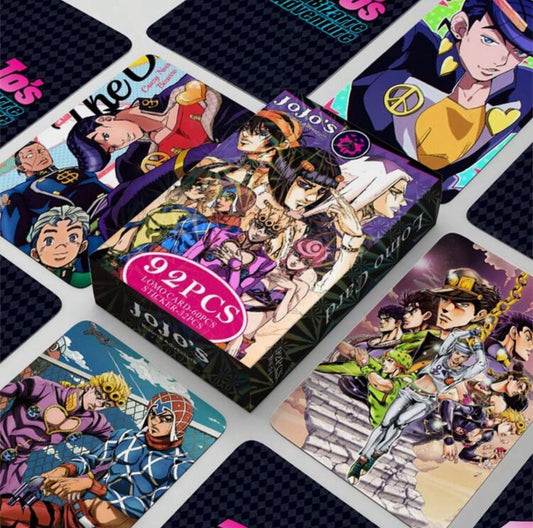JoJo’s Bizarre Adventure Card & Sticker Set (92pc)