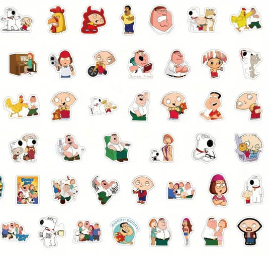 Family Guy Parody Fan Art Sticker