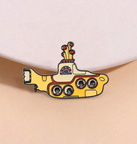 The Beatles Yellow Submarine Pin Badge