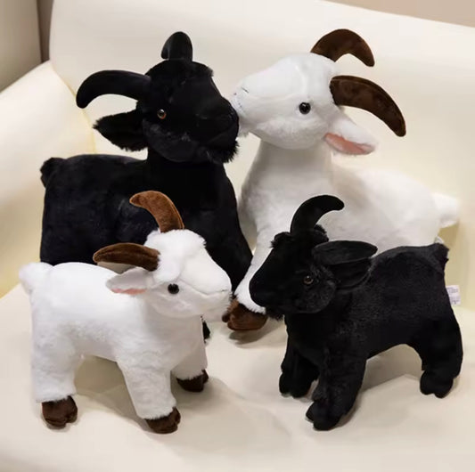Black Goat Plush