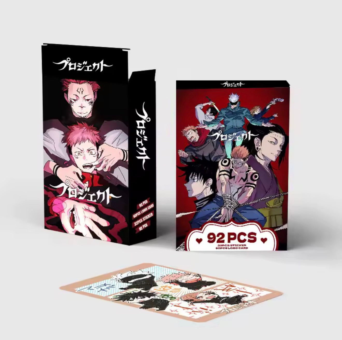 Jujutsu Kaisen Lomo Card & Sticker Pack (92pcs)