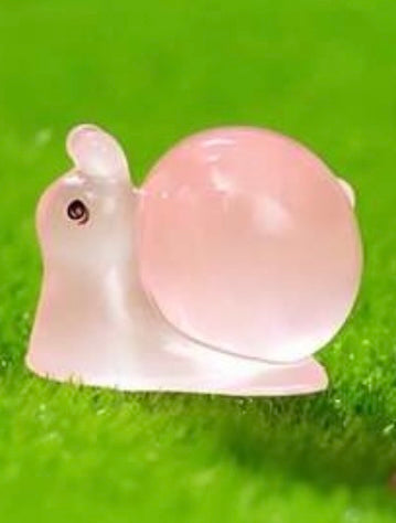 Kawaii Snail Miniature Luminous Figure
