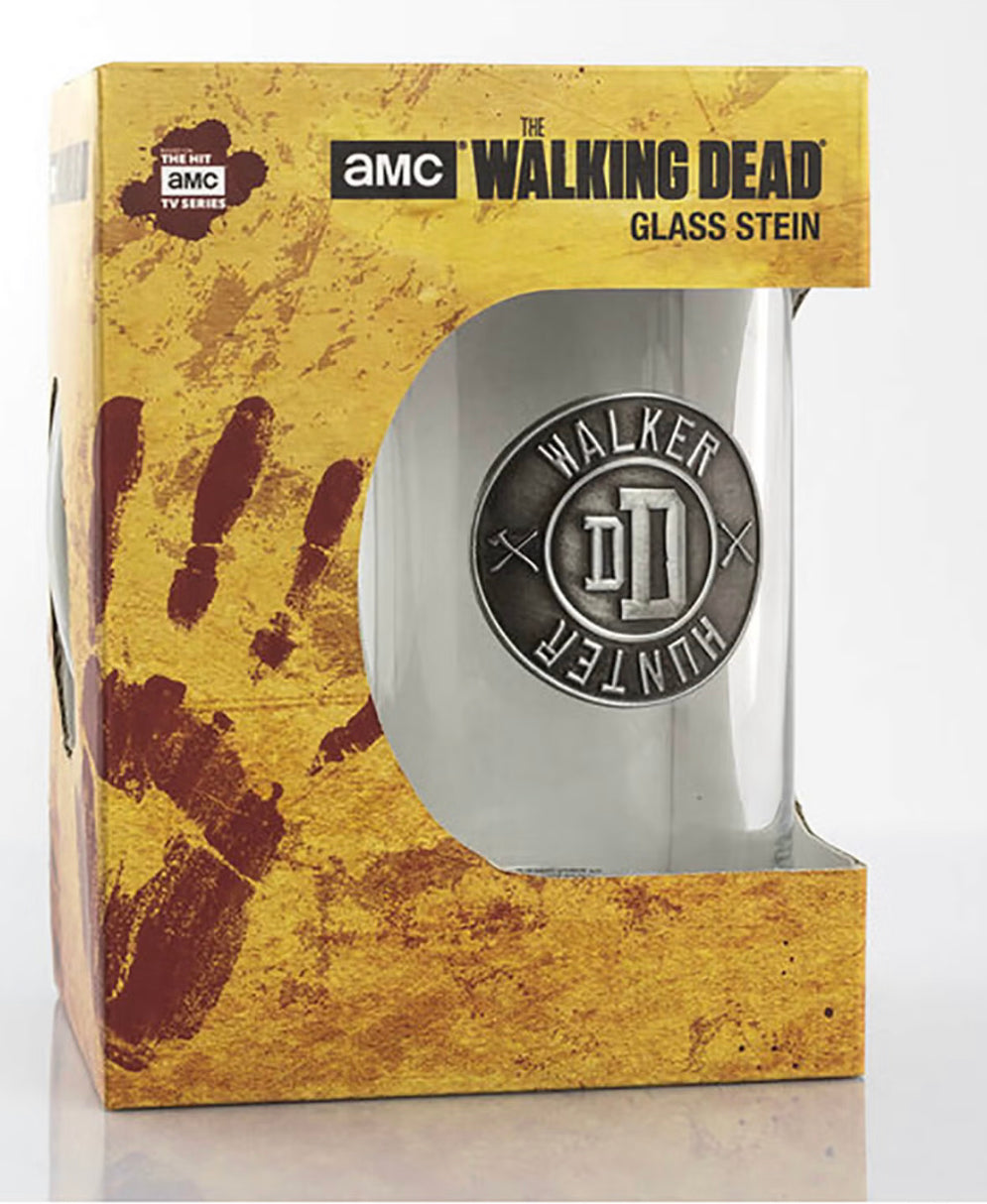 The Walking Dead Walker Hunter Glass Stein