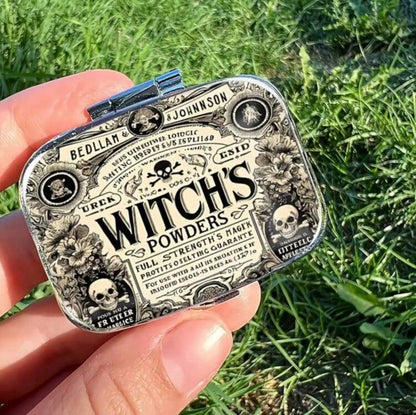 Witch’s Powder Pocket Storage Tin