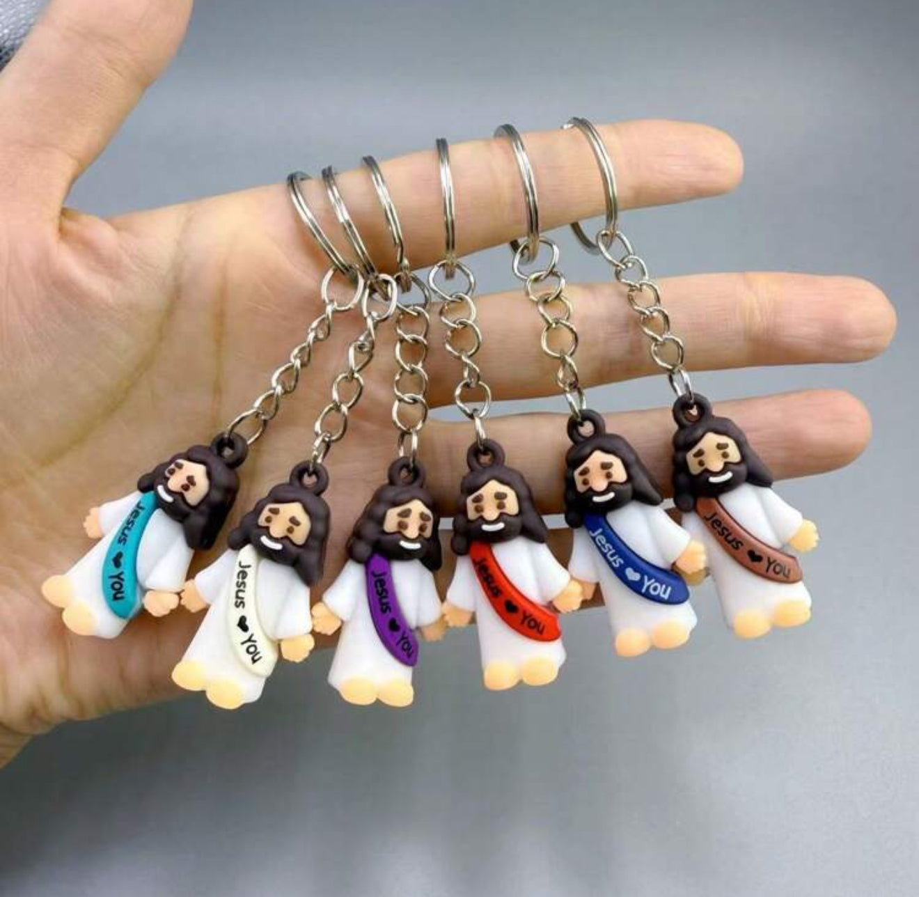 Jesus Figure Keychain