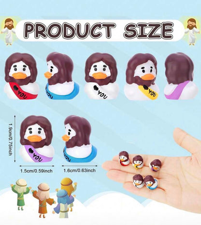 Jesus Duck Miniature Figure