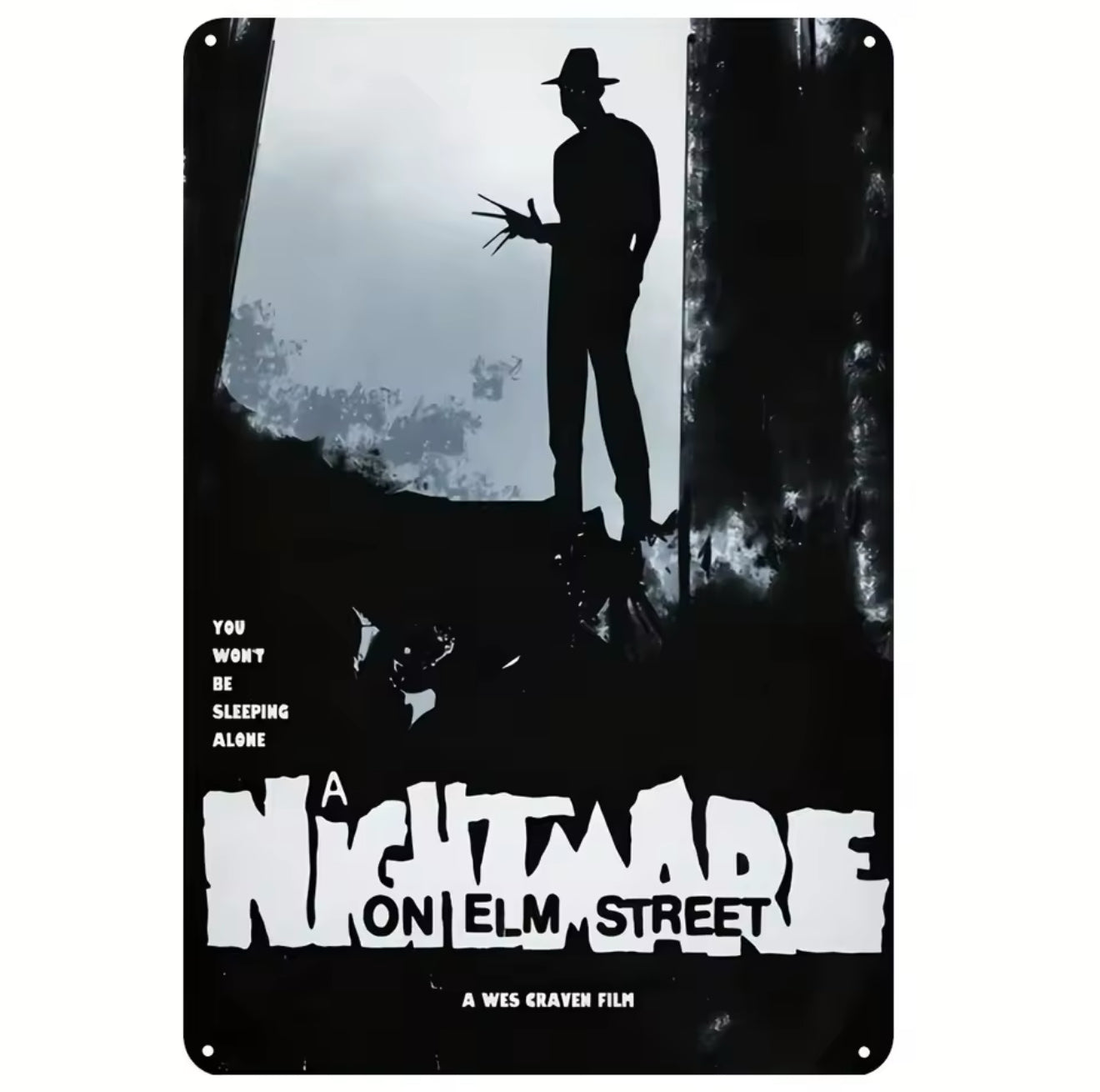 A Nightmare on Elm Street A4 Vintage Tin Sign