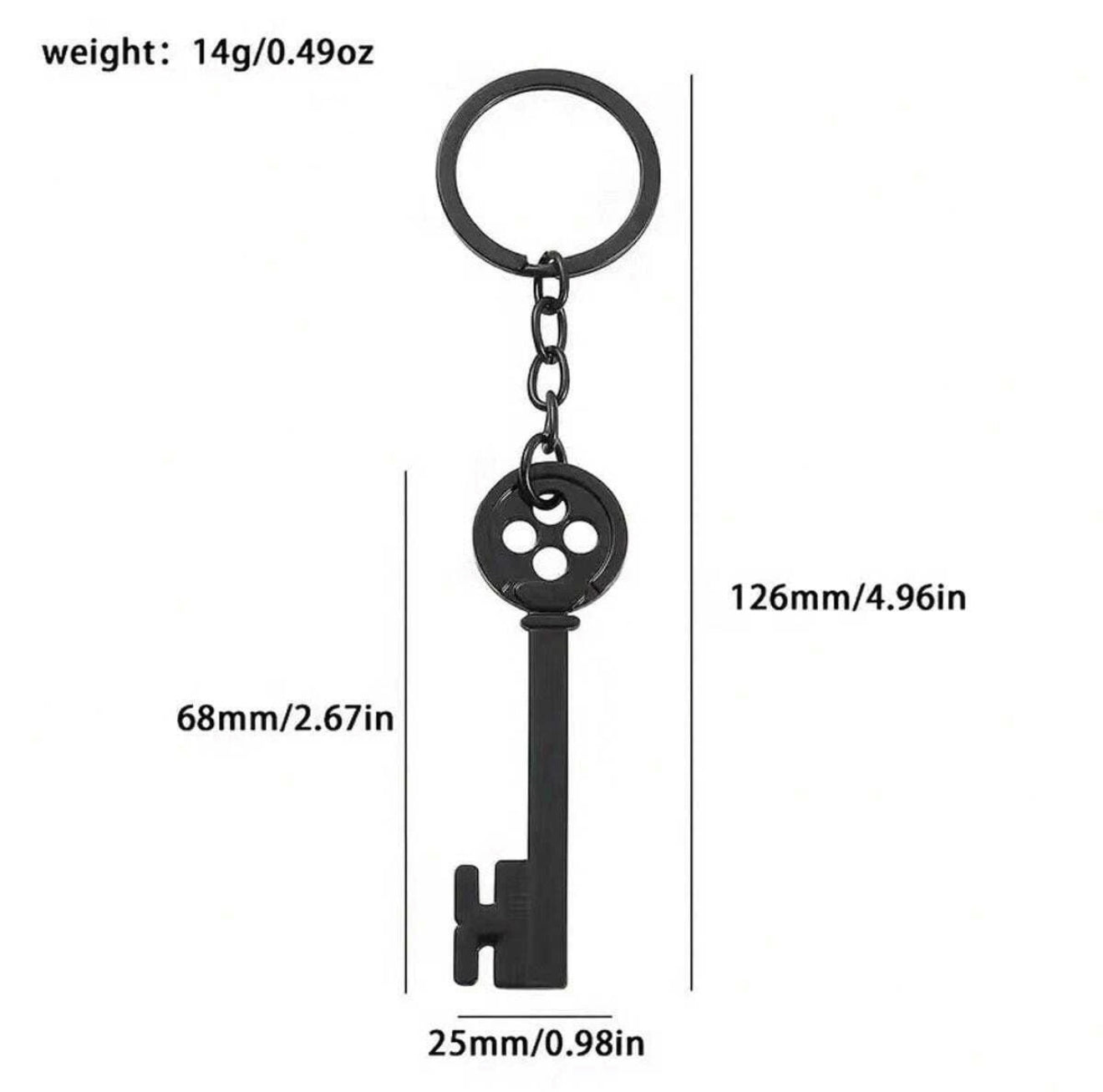 Coraline Key Keychain