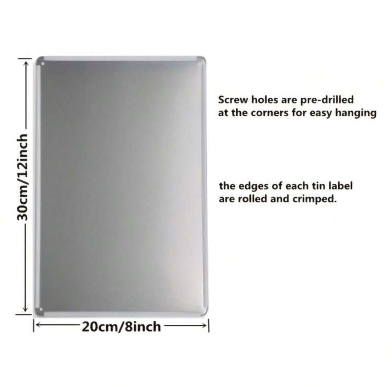 I Myself am Strange and Unusual Metal Sign