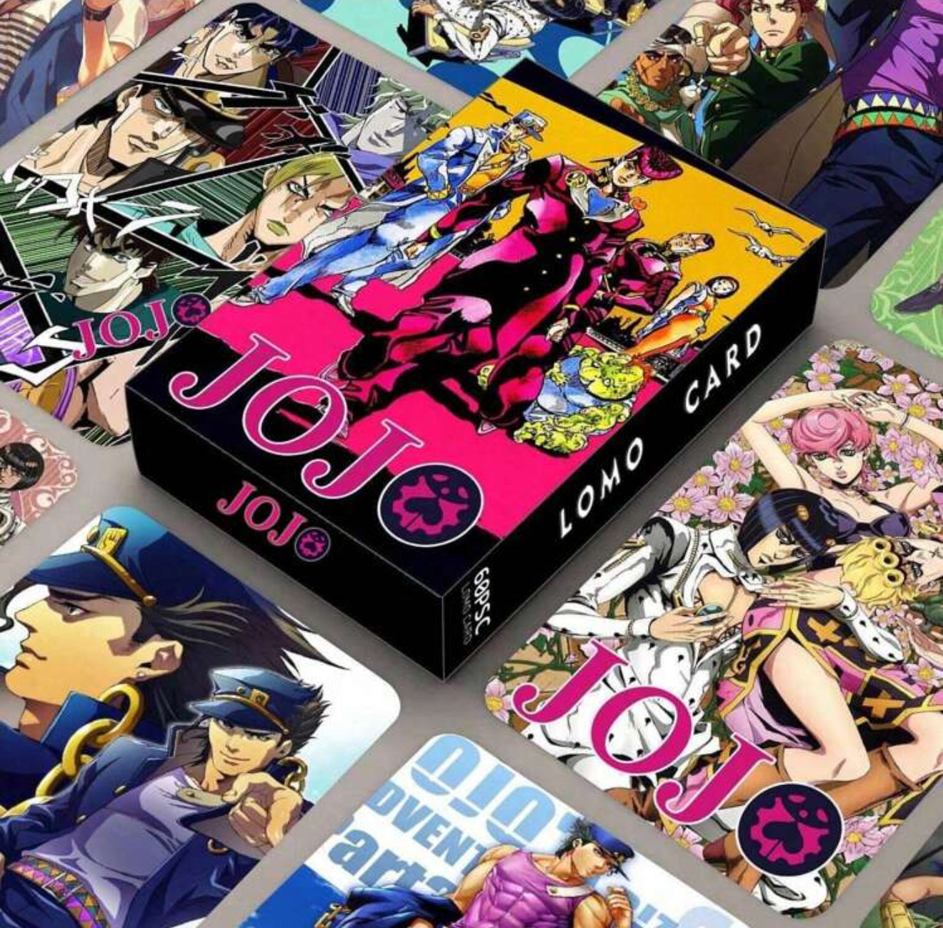 JoJo’s Bizarre Adventure Red Lomo Card Set (60pcs)