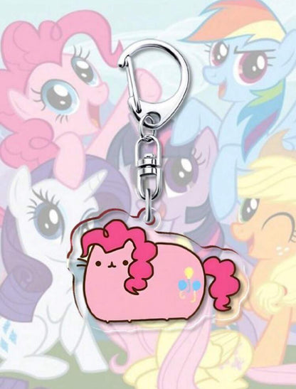 My Little Pony Chibi Parody Keychain