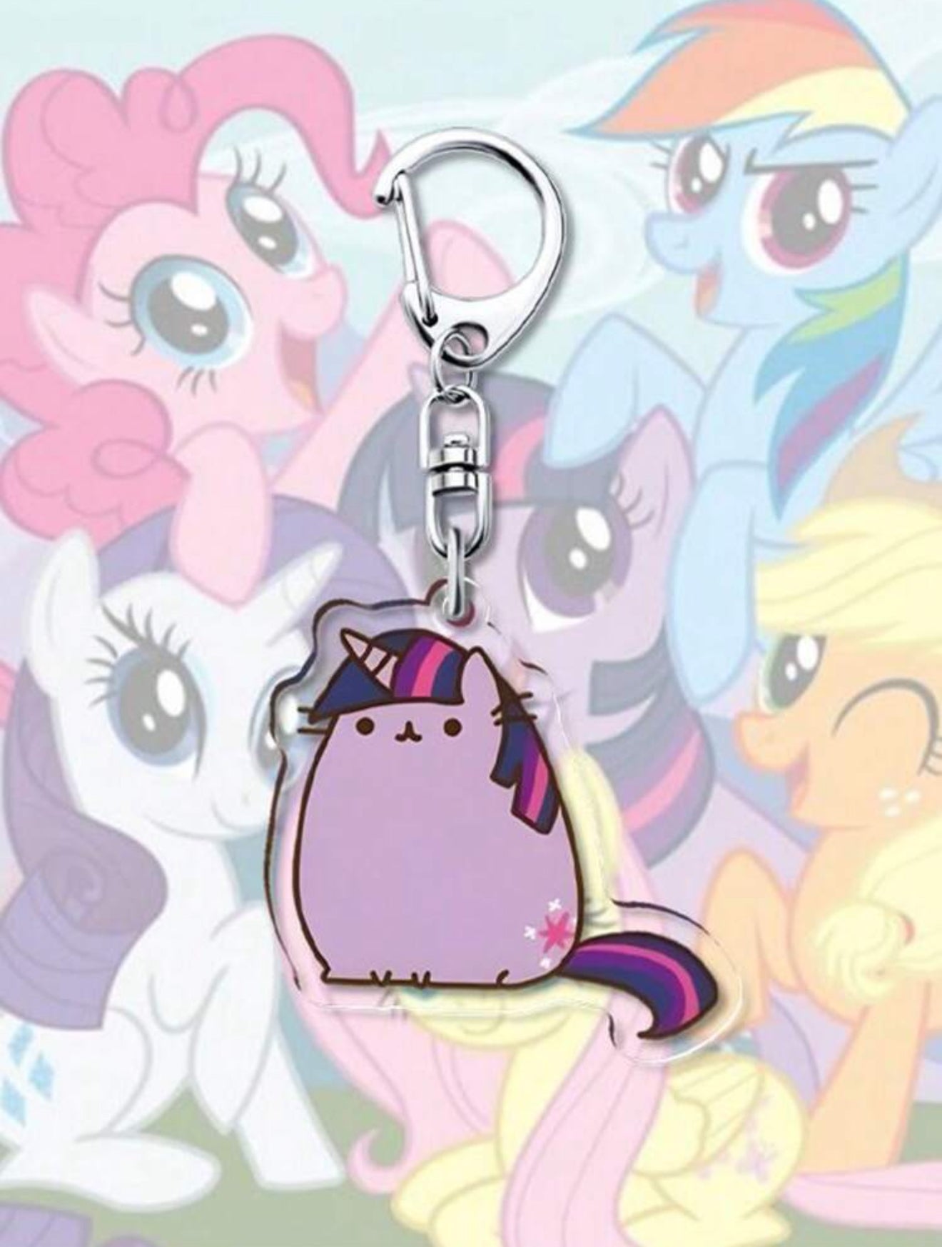 My Little Pony Chibi Parody Keychain