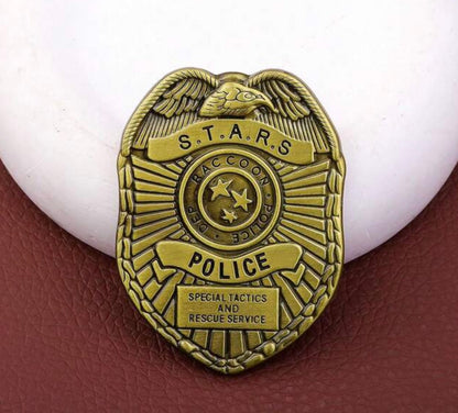 Resident Evil Raccoon Police Department S.T.A.R.S Bronze Badge