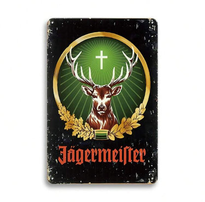 Jagermeister Metal Sign