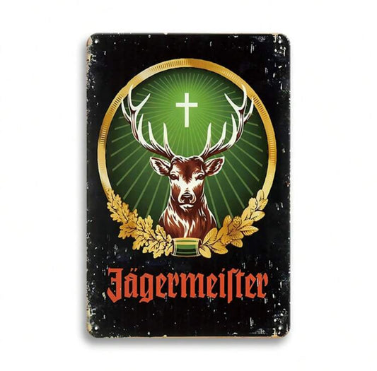 Jagermeister Metal Sign