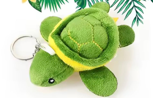 Sea Turtle Plush Keychain