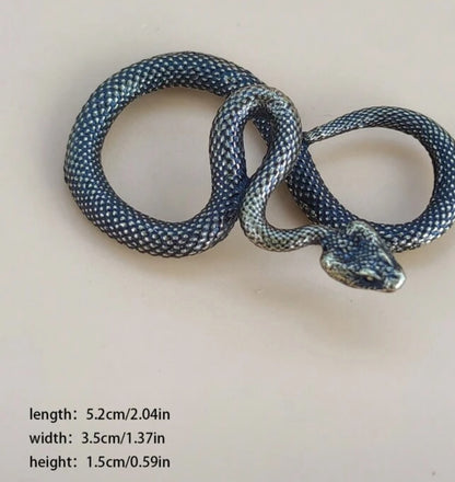 Snake Metal Figure