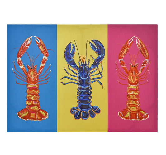 Vibrant Lobster Canvas Print