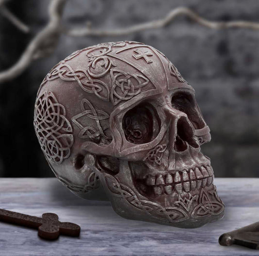 Celtic Iron 16cm Skull