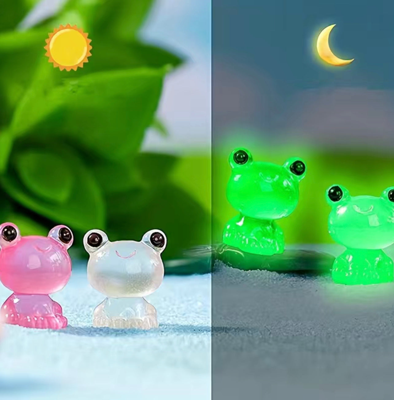 Miniature Luminous Frog