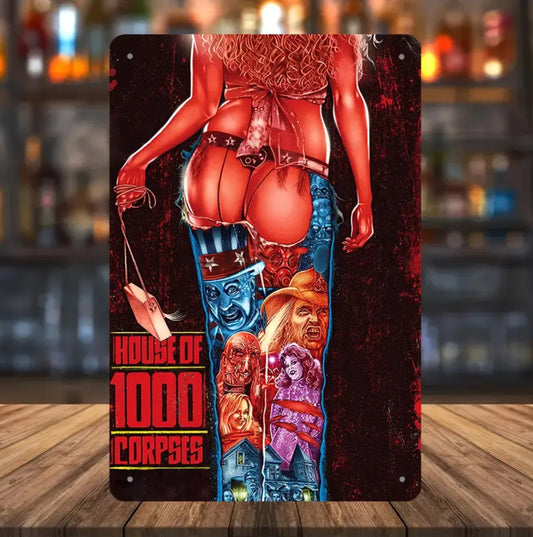 House Of 1000 Corpses Baby Metal Sign