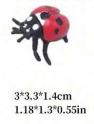 Seven-Spot Ladybird (Coccinella septempunctata) Small Figure