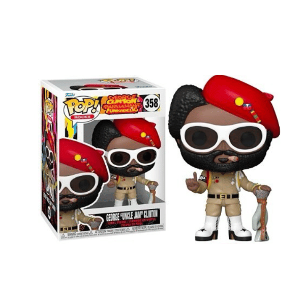 George Clinton Parliament Funkadelic 358 George 'Uncle Jam' Clinton Funko Pop! Vinyl Figure