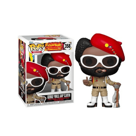 George Clinton Parliament Funkadelic 358 George 'Uncle Jam' Clinton Funko Pop! Vinyl Figure