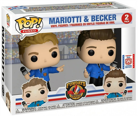 Fundays Games Mariott & Becker Virtual Limited Edition Funko Pop! Vinyl Figure 2-Pack