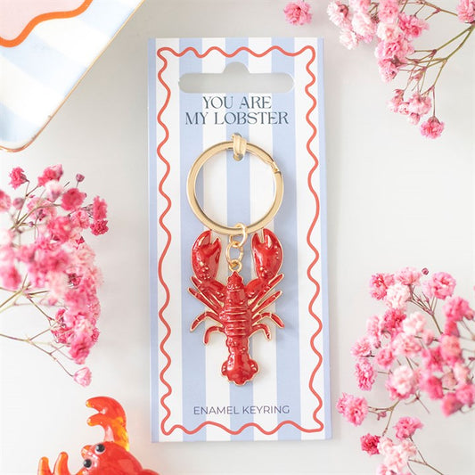 You Are My Lobster Keychain