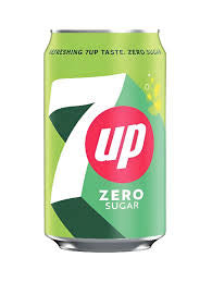 7UP Zero 330ml Soft Drink Can