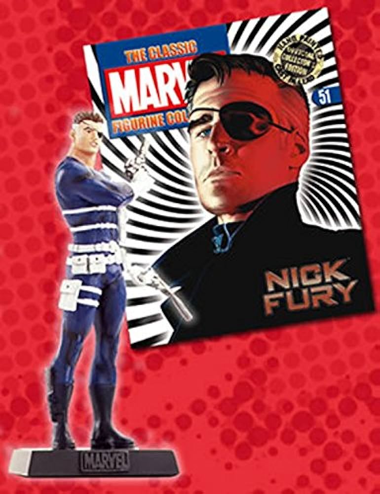 Nick Fury Metallic Resin Figurine
