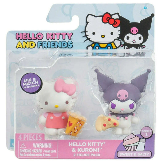 Hello Kitty and Friends Hello Kitty & Kuromi 2 Figure Pack