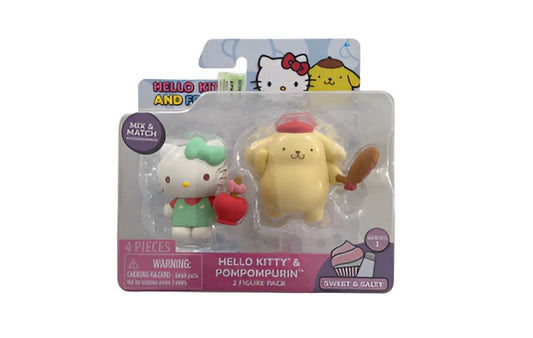 Hello Kitty and Friends Hello Kitty & Pompompurin 2 Figure Pack